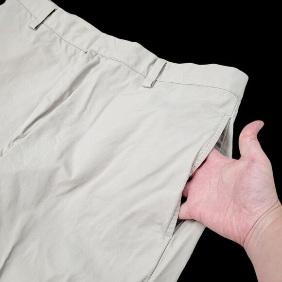 Banana Republic Light Grey Casual Pants Size: 34/30 - Picture 4 of 10